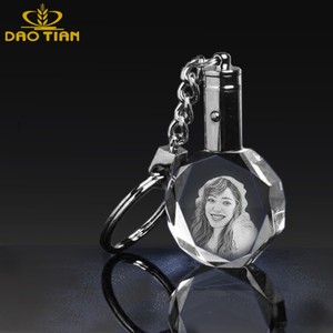 DT-Lk003 + CH đầy màu sắc mini LED ánh sáng pha lê Keyring Phụ Kiện Đầy màu sắc có thể thay đổi push button LED ánh sáng với chuỗi - Product Image 5