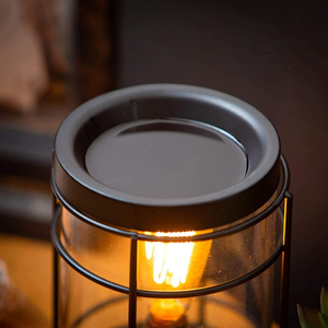 Bougeoir électrique, en fer, 15 cm, décoration, chauffe-bougie, <span class=keywords><strong>lampe</strong></span> à <span class=keywords><strong>huile</strong></span> aromatique en métal essentielle - Product Image 6