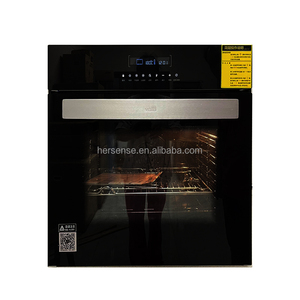 <span class=keywords><strong>Four</strong></span> encastrable 220V 50HZ 58L, modèle électrique 2400W, noir, chauffage uniforme, vapeur, fours multifonctionnels, design moderne pour la maison - Product Image 2