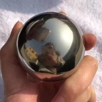 Billes en acier solides de roulement de normes de la norme ANSI Offre Spéciale 1.5mm 6mm 10mm tailles la catégorie 316L a soudé des boules d'acier inoxydable de finition de surface de BA