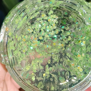 CHENXI Nouveau Design Économique DIY Slime Étoile Scintillante en Cristal, Aspect Gelée, Extensible et Satisfaisant, Transparent, Non Toxique, Couleurs Personnalisables - Product Image 1
