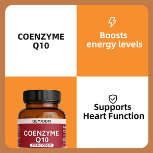 קפסולות קואנזים Q10 למבוגרים 250 מיליגרם למנה 60 כמוסות תוסף תזונה לחיזוק אנרגיה ובריאות הלב ייצור לפי הזמנה/מותג פרטי בכמויות גדולות - Product Image 4
