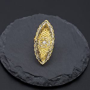 JXX Precio al por Mayor Joyería de Latón Diseño Único Anillos de Oro de Dubái para Mujer Anillo de Fiesta para Mujer - Product Image 4