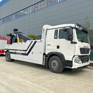 Camión de Remolque Integrado HOWO 4x2 Diésel Manual, Vehículo de Rescate de Servicio Pesado con Rotador y Elevador, Exportación Global - Product Image 6