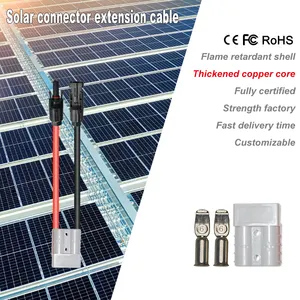 Shunkonn 600V DC plug Cable Extension Connector Photovoltaic Solar Cable Connector