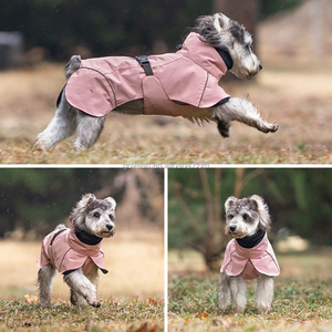 Impermeabile per Cani Regolabile con Striscia Riflettente, Poncho Antipioggia per Cani - Product Image 5