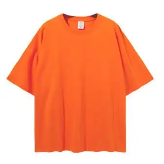 High Quality Unisex 100%cotton Custom Logo Tshirt Print Brand Private Label Pre Shrunk Custom Oversize T Shirt