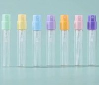 Échantillon de parfum en spray 3ml longue durée, senteur florale, en flacons transparents - Luxe tendance, meilleure vente, populaire
