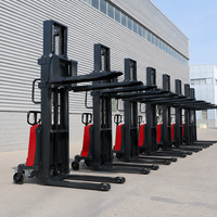 Chariot élévateur électrique autoporteur portable de fabrication chinoise, certifié CE ISO, avec batterie lithium-ion et capacité personnalisable