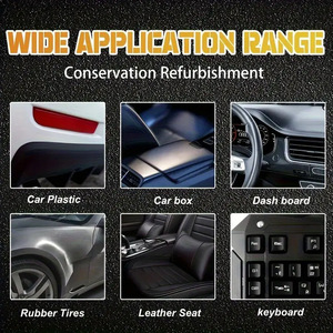 Crème <span class=keywords><strong>de</strong></span> rénovation pour plastiques, entretien et restauration des pièces intérieures <span class=keywords><strong>de</strong></span> voiture en <span class=keywords><strong>plastique</strong></span> et caoutchouc délavées - Product Image 4