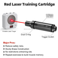 Kartrid Pelatihan Laser Sistem Pelatihan Menembak Laser Presisi Tinggi Permukaan Abu-abu 6.5 Grosir