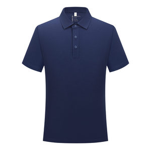 Camiseta Polo de Algodón de Color Sólido para Hombre, Manga Corta, Ropa de Trabajo, Uso Diario GT1-903 - Product Image 2