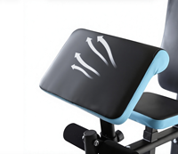 Équipement de musculation multi-stations pour la maison avec une seule pile de poids pour un entraînement complet