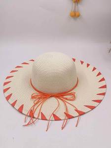 Sombrero Panamá de ala ancha para mujer, sombrero de sol de verano con lazo estilo Bangkok, sombrero de paja plegable de ala ancha para mujer - Product Image 6