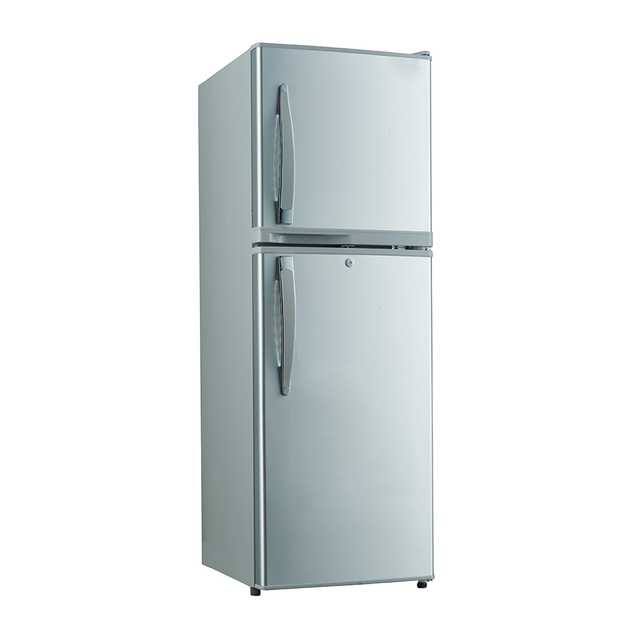 108L Factory Direct Supply Home Refrigerator Double Door Mini Fridge With Lock and Key