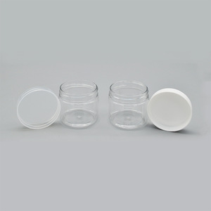 <b>Plastic</b> <b>Jars</b> 100ml Round Screw Top Lid Food Storage Containers - Product Image 2