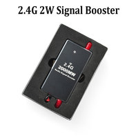 Module amplificateur radio mini FPV 2.4G 2W 2000mW pour émetteur RC Phantom, extension de portée, accessoire de drone en métal