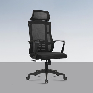 Venta directa de fábrica Precios razonables Silla de computadora de oficina de malla Respaldo alto <span class=keywords><strong>Personal</strong></span> de malla Silla de oficina ergonómica - Product Image 6