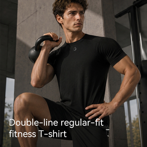 GOLOVEJOY JS16 T-shirts épais et surdimensionnés en coton vierge pour hommes – Idéal pour la gym et la mode – En stock - Product Image 1