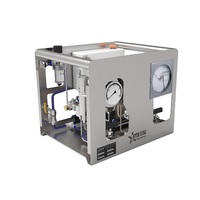 HYDR-STAR 3 Pouces Haskel Type Liquide Entraînée Par Air Pompe Léger Mini Unités Hydrauliques