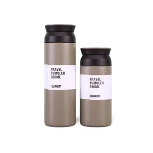 Copo de viagem japonês Kinto de paredes duplas com isolamento a vácuo, caneca de café Kinto para presente, copo de 500 ml, novo, 2024