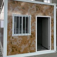 Maison préfabriquée, conteneur de construction temporaire amovible, livraison directe d'usine