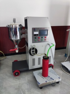 Macchina per il riempimento di estintori a polvere secca automatica Abc modello caldo di vendita in fabbrica - Product Image 2