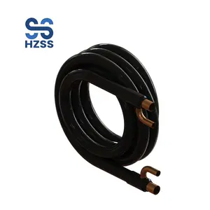 HZSS同轴换热器水源热泵水冷冷凝器管式换热器