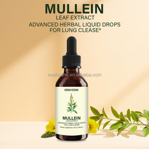Mullein Leaf Extract Herbal Liquid Drops 2fl.oz. (60mL) Immune Support Dietary Supplement - Product Image 2