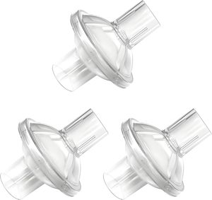 Paquete de 3 filtros universales en línea CAPA para máquinas CPAP y BiPAP, tamaño 22 mm y 25 mm, tubo CPAP para mejorar su experiencia con el CPAP - Product Image 5