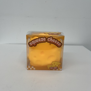 Juguete Blandito de Queso Elástico con Relleno de Harina, 7.5cm y 11cm, Lindo, Venta al por Mayor, Envío Rápido desde Almacén en EE. UU. - Product Image 3
