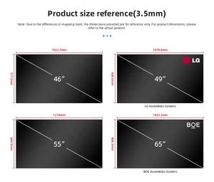 Écran LCD à bordure ultra-fine de <span class=keywords><strong>65</strong></span>, 55, 49, 46 <span class=keywords><strong>pouces</strong></span>, adapté aux métros, aux aéroports et aux centres commerciaux, mur vidéo LCD - Product Image 6