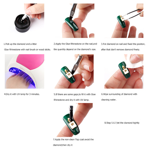 Rosalind — colle pour vernis à ongles 5ml, adhésif, gel, strass, uv, pour manucure, vente en gros