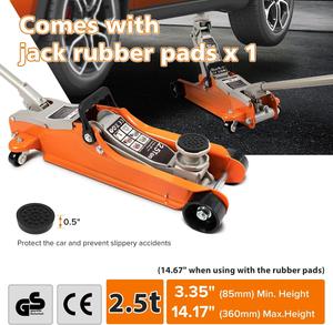 <span class=keywords><strong>Cric</strong></span> hydraulique de course à profil <span class=keywords><strong>bas</strong></span> de 2,5 tonnes (5 500 lb) en acier robuste pour voitures et usage en garage - Product Image 3