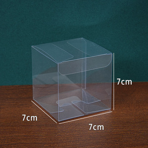 Récipient en plastique carré transparent de taille personnalisée pour le jardinage à la maison outil de stockage de graines de décoration de petite plante transparent outils de gâteau - Product Image 2