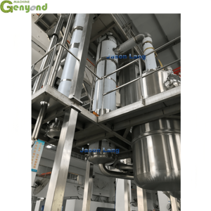 Hochwirksamer voll automatischer Vakuum verdampfer Doppeleffekt-Fallfilm verdampfer für Milch - Product Image 5