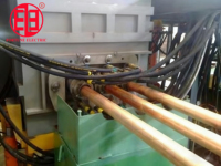 Machine de coulée continue de barres de cuivre