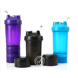 <strong>Cheap</strong> Wholesale 16oz Bpa Free Plastic PP Gym Shaker Bottle with Storage for <strong>Protein</strong> <strong>Shakes</strong> - Product Image 5