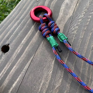 Correa para perro de escalada de montaña con mosquetón giratorio Correas para mascotas para compañeros leales para senderismo y paseos - Product Image 3