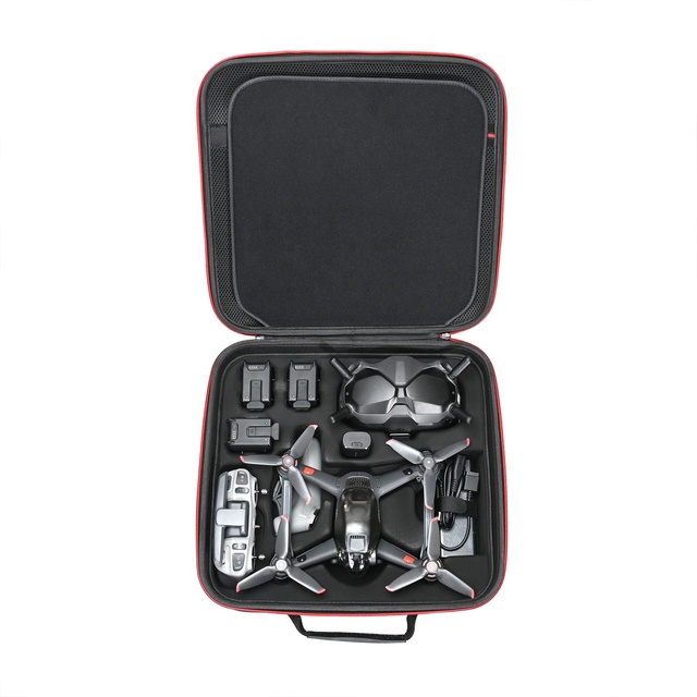 RLSOCO Empty Stylish Tool Box Eva Case for Drone Custom Tool Case Camera Drone Portable Carrying Waterproof Drone Cases