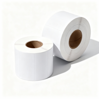 Étiquettes adhésives en papier cuivré au design minimaliste pour imprimantes Argox modèle T5, utilisation pour emballages de forme irrégulière, étiquetage minimal