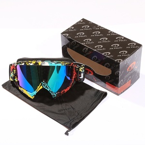 New Anti Slip Strap Anti Fog Tinted Lens Goggles Motocross Goggles - Product Image 3