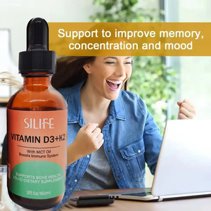 OEM supporta la salute delle ossa <span class=keywords><strong>e</strong></span> il potenziamento immunitario integratori liquidi di <span class=keywords><strong>vitamina</strong></span> K2 D3 <span class=keywords><strong>vitamina</strong></span> D3 K2 <span class=keywords><strong>gocce</strong></span> di vitamine <span class=keywords><strong>e</strong></span> integratori - Product Image 4