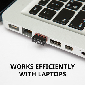 Logitech chuột không dây m187p chuột văn phòng nhà pin USB Mini Chứng Khoán Logitech M171 chuột không dây cho PC Lenovo M120 chuột 1000 - Product Image 2