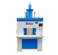 Machine de sablage automatique à table rotative KAFAN 1512-8A pour pièces rondes et cylindriques
