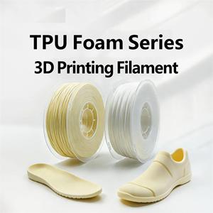 เส้นใยพิมพ์ 3 มิติ TPU แบบมีฟองน้ำ น้ำหนักเบา ยืดหยุ่นสูง ทนทานต่อแรงกระแทก ไม่ฉีกขาด ไม่เสียรูป - Product Image 4