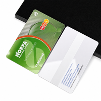Carte de fidélité intelligente RFID NFC personnalisée, sans contact, en PVC étanche, avec puces NTAG216, jeton de récompense en plastique durable, passe de réduction pour