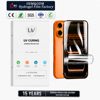 Film de protection UV résistant aux rayures, incassable, anti-explosion, protecteur d'écran en hydrogel UV
