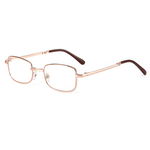 DOISYER 2025 Newest Retro Unisex Metal Frame Portable Folding <strong>Reading</strong> <strong>Glasses</strong> Wholesale With case - Product Image 6