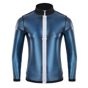 Veste de <span class=keywords><strong>sauna</strong></span> amincissante pour hommes, combinaison de yoga et de <span class=keywords><strong>sauna</strong></span>, vêtements de fitness à manches longues - Product Image 3